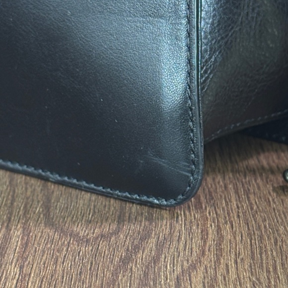 Rebecca Minkoff Black and Gold Crossbody Bag with Structured Design - Picture 16 of 16